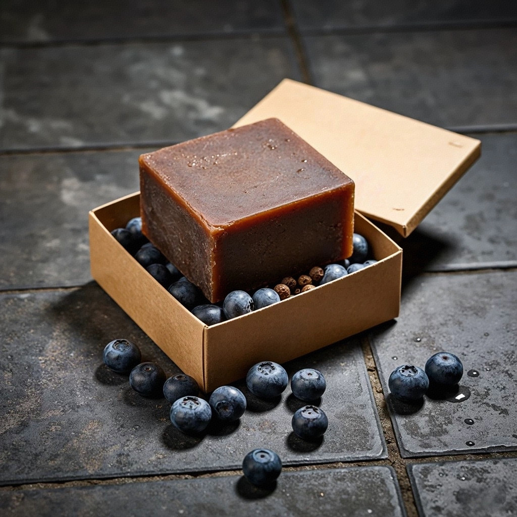 蓝莓黑胡椒手工皂ph7婴儿敏感肌专用洗脸卸妆滋润肤孕妇水洁面皂