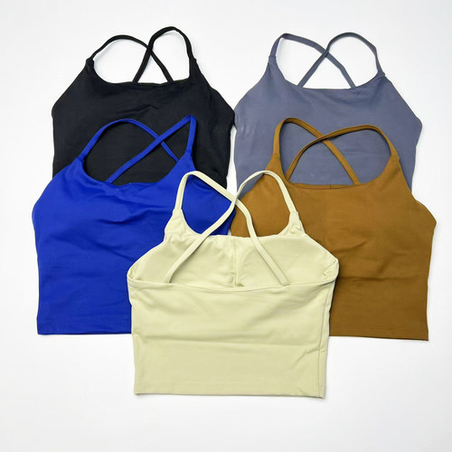 美背运动瑜伽背心透气健身内衣