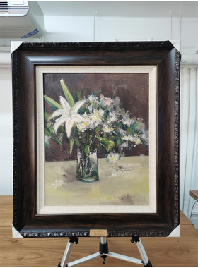 69x59cm纯手绘国内优秀油画 客厅茶室办公室收藏装饰画