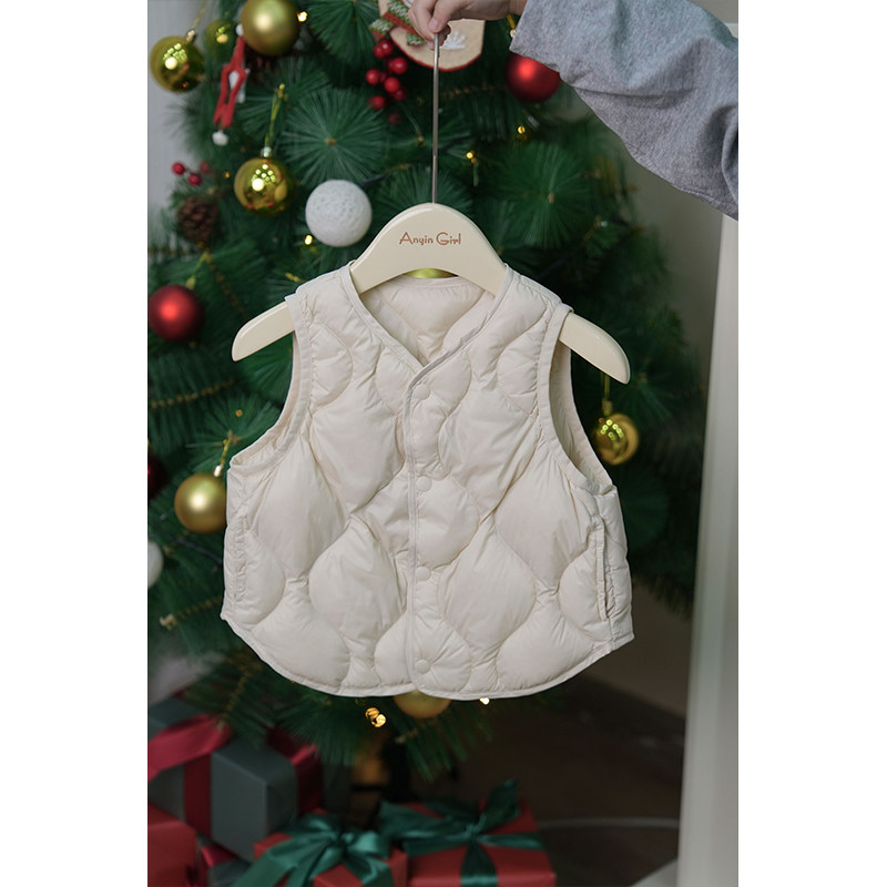AnyinGirl~90白鸭绒羽绒马甲冬季儿童保暖内胆轻薄羽绒背心,童装/婴儿装/亲子装,羽绒马甲,淘宝优惠券,粉丝福利购,淘宝优惠卷