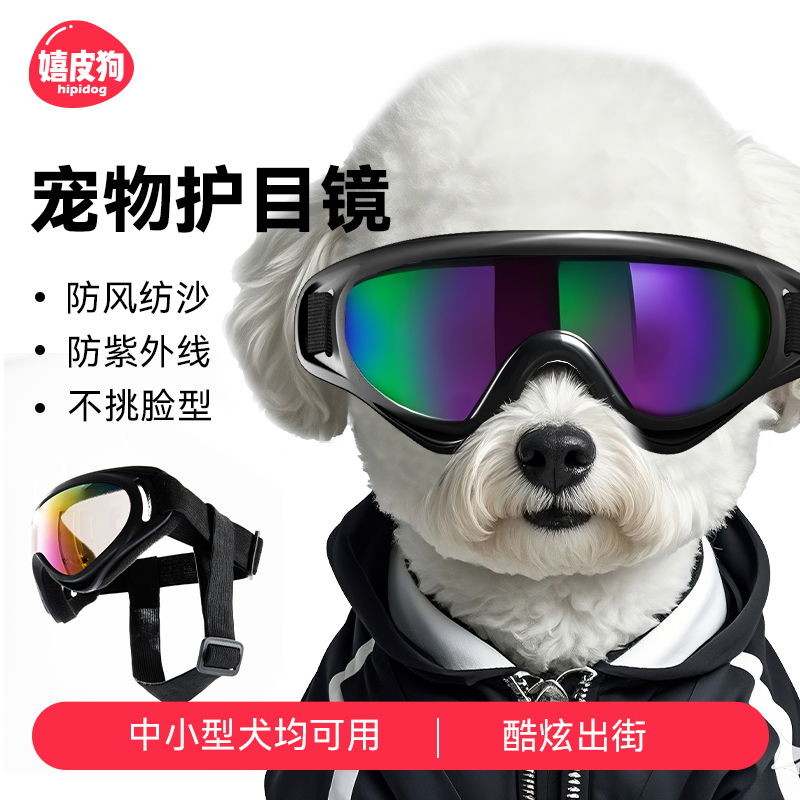 宠物狗狗护目镜酷炫出街