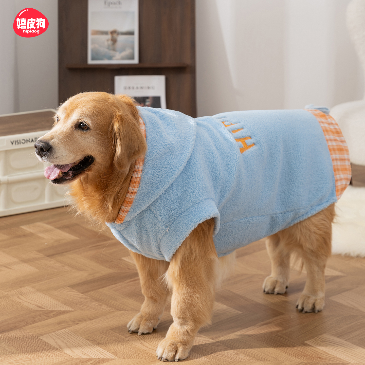 狗狗衣服冬装宠物中型大型犬柴犬毛衣拉布拉多萨摩耶金毛大狗毛衣