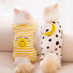 小猫咪衣服防掉毛四脚布偶幼猫无毛猫秋冬款蓝猫猫宠物银渐层冬天
