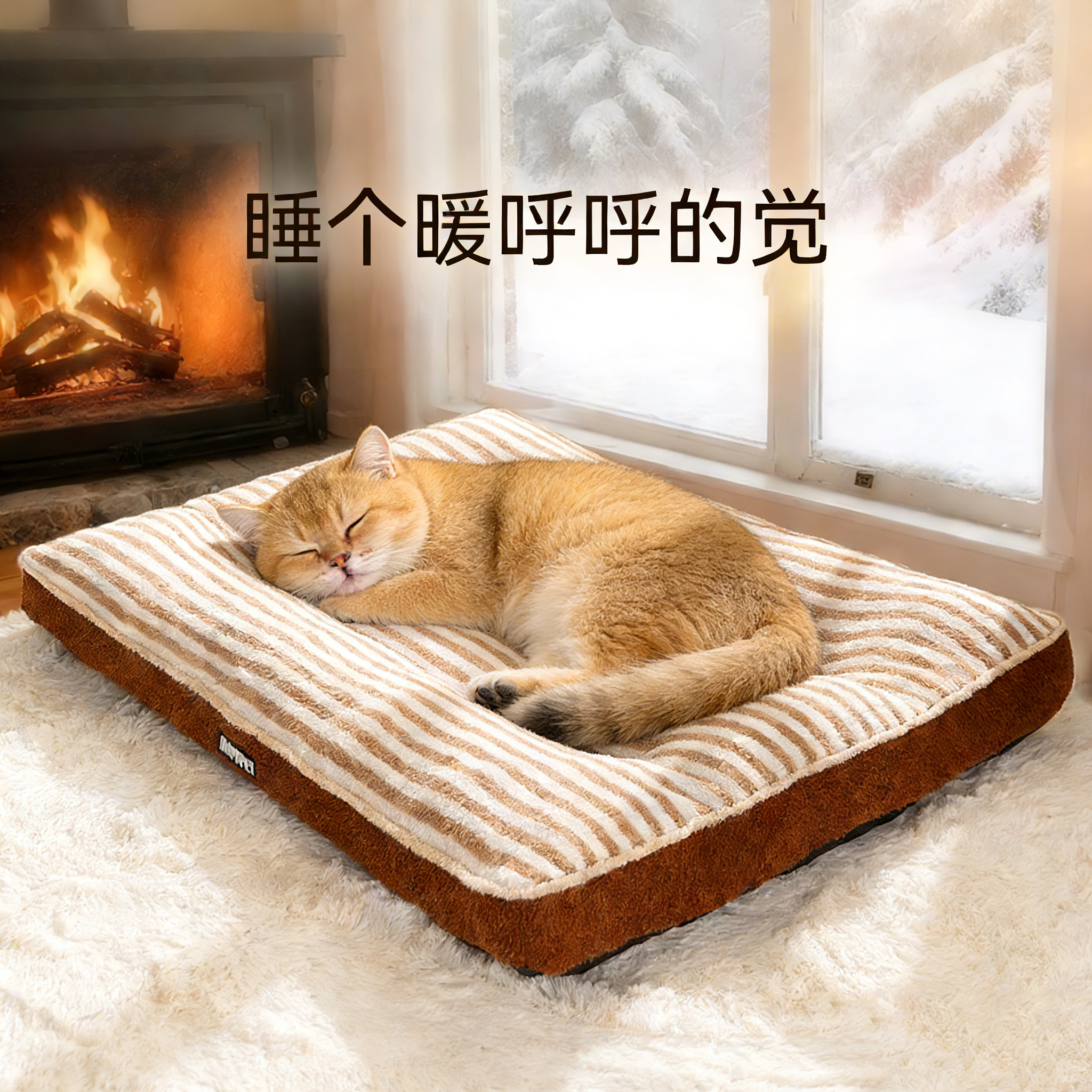 猫窝冬加厚冬季保暖猫垫子睡觉用宠物睡垫猫窝狗窝地垫猫咪毯子,宠物/宠物食品及用品,猫窝/屋/帐篷/沙发,淘宝优惠券,粉丝福利购,淘宝优惠卷