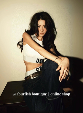 （现）小众设计美式辣妹内搭百搭外穿美背文胸背心吊带套装