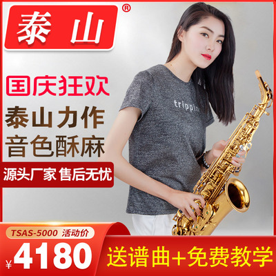 萨克斯降e调中音萨克斯风TSAS-5000初学者入门检定考试演奏管乐器
