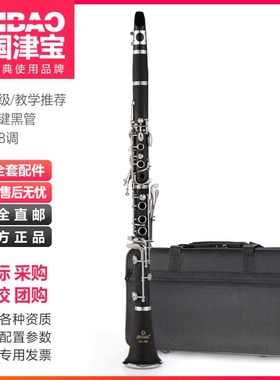 津宝JBWCL-10 降B调17键高音单簧管 黑管 西洋木管乐器