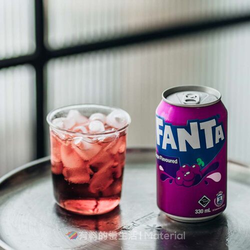 香港版Fanta芬达提子味汽水