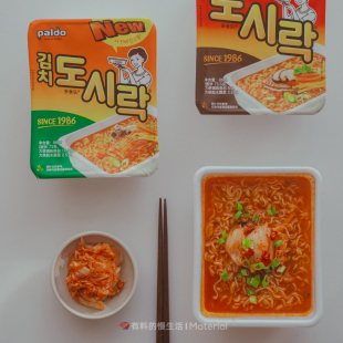 韩国进口paldo八道盒饭面辣白菜泡面韩式 牛肉泡菜方便面碗面夜宵