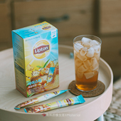 韩国进口立顿蜜桃柠檬冰红茶速溶冲饮粉冷泡茶冷热饮品
