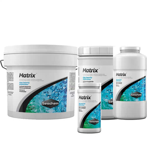 美国Seachem 海化 Matrix 细菌石 细菌屋 高效率培菌滤材原装1L2L