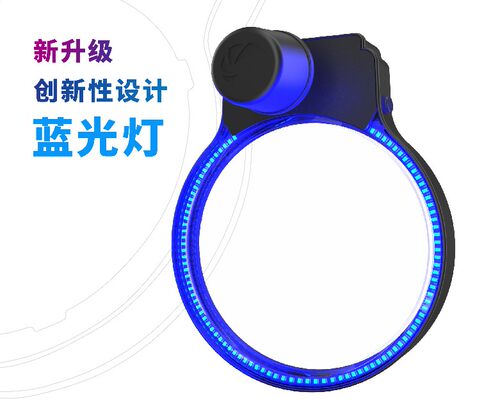 新款迈光翻利宝flipper放大镜鱼缸海缸珊瑚观察镜磁吸微距鱼观赏