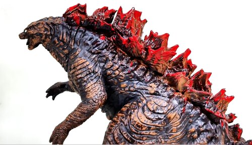 幽影造景哥斯拉手办模型Godzilla怪兽恐龙怪兽之王鱼缸造景可摆件