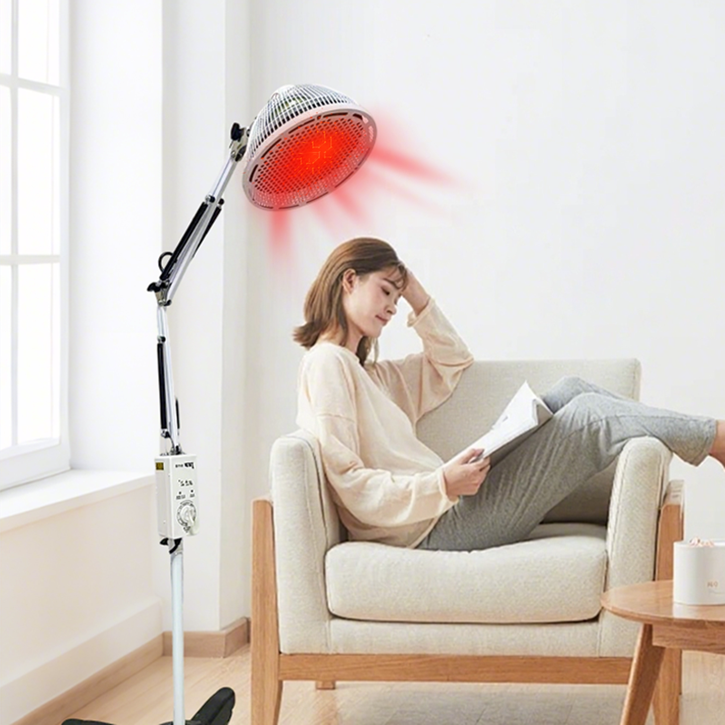 鑫亿红外线电磁波理疗灯医疗烤灯专用烤电医院医用电烤远家用器