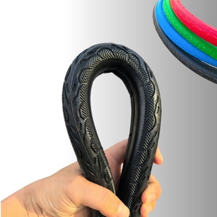 700*23C死飞车实心胎公路车免充气免内胎耐磨外胎防刺自行车轮胎