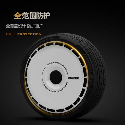 适用于特斯拉焕新ModelY/3轮毂盖轮毂罩改装配件全包边