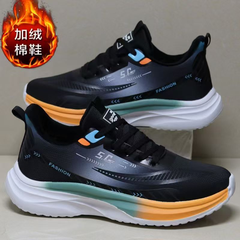 正品加绒加厚保暖棉鞋运动鞋防滑