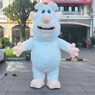 库柏充气人偶服装Booba Buba玩偶服装卡通人偶衣服人穿