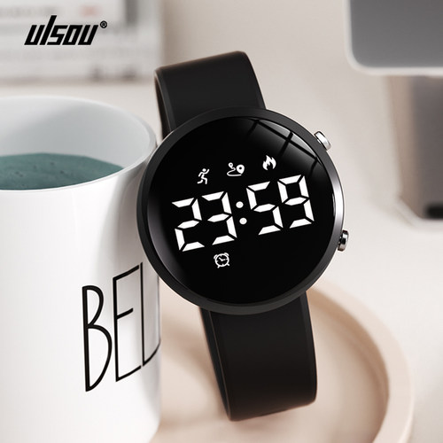 ulsou简约青少年学生充电手表
