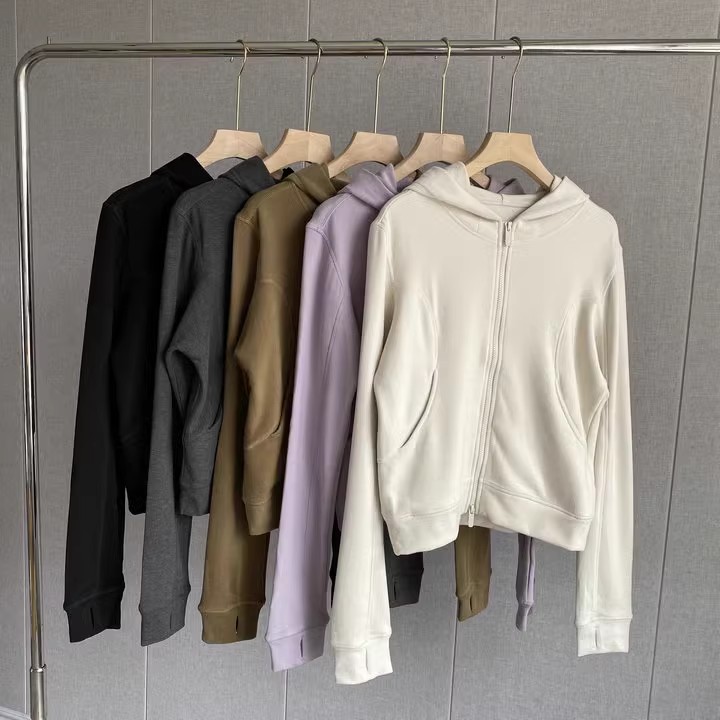 THEWOW超显瘦 自发热软糯亲肤连帽外套松紧腰直筒裤休闲运动套装