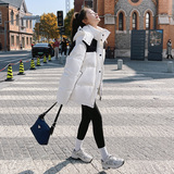 现货主推数据好可脱卸帽撞色新标90羽绒服207-J9828P275控398，女装羽绒服，卡莱