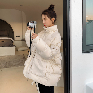 可拿现货 有立体袋抽绳衣宽松服207-J1816P160控238,女装棉衣/棉服,卡莱