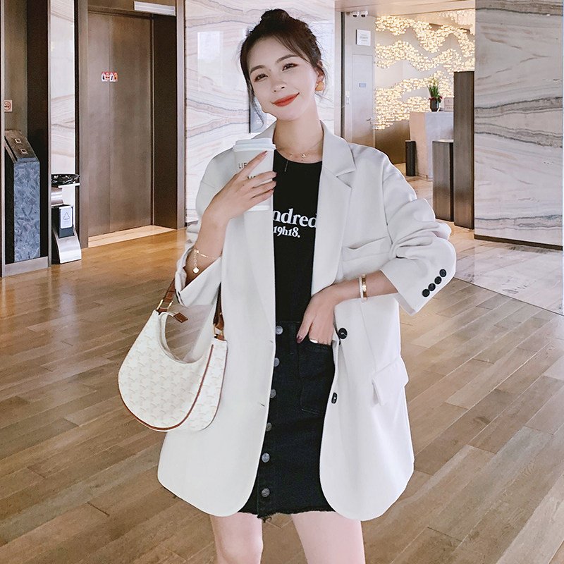 2022春款大货现货复古西装不挑人廓形宽松西服207-J2030P105K，女装西装，卡莱