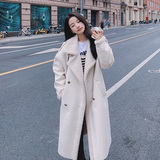 现货羊羔毛皮毛一体中长款机车服外套207-J8862P195控278，女装棉衣/棉服，卡莱