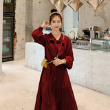 2022春款现货高转化新款连衣裙系带蛋糕裙207-J780P95K148，女装连衣裙，卡莱