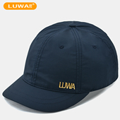 路瓦锦纶速干棒球帽男秋天防水登山遮阳帽大头围短檐春秋鸭舌帽潮