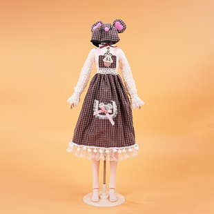 德必胜娃衣3分娃衣服配件洛丽塔服装古风60cm女娃十二生肖衣复古