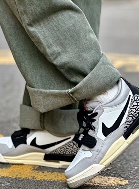 耐克女鞋新款 JORDAN LEGACY 312 GS 运动鞋低帮篮球鞋CD9054-101