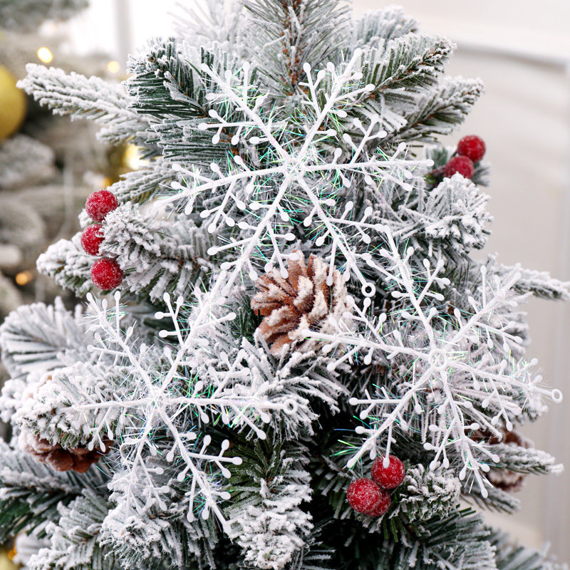 圣诞节装饰品雪花片 10-30cm圣诞树挂件配饰挂饰绕树上线雪花串,节庆用品/礼品,圣诞装饰品,淘宝优惠券,粉丝福利购,淘宝优惠卷