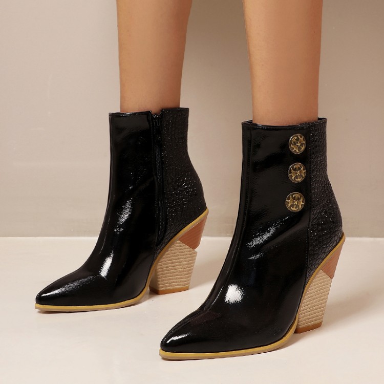 特大码短靴子434445464748