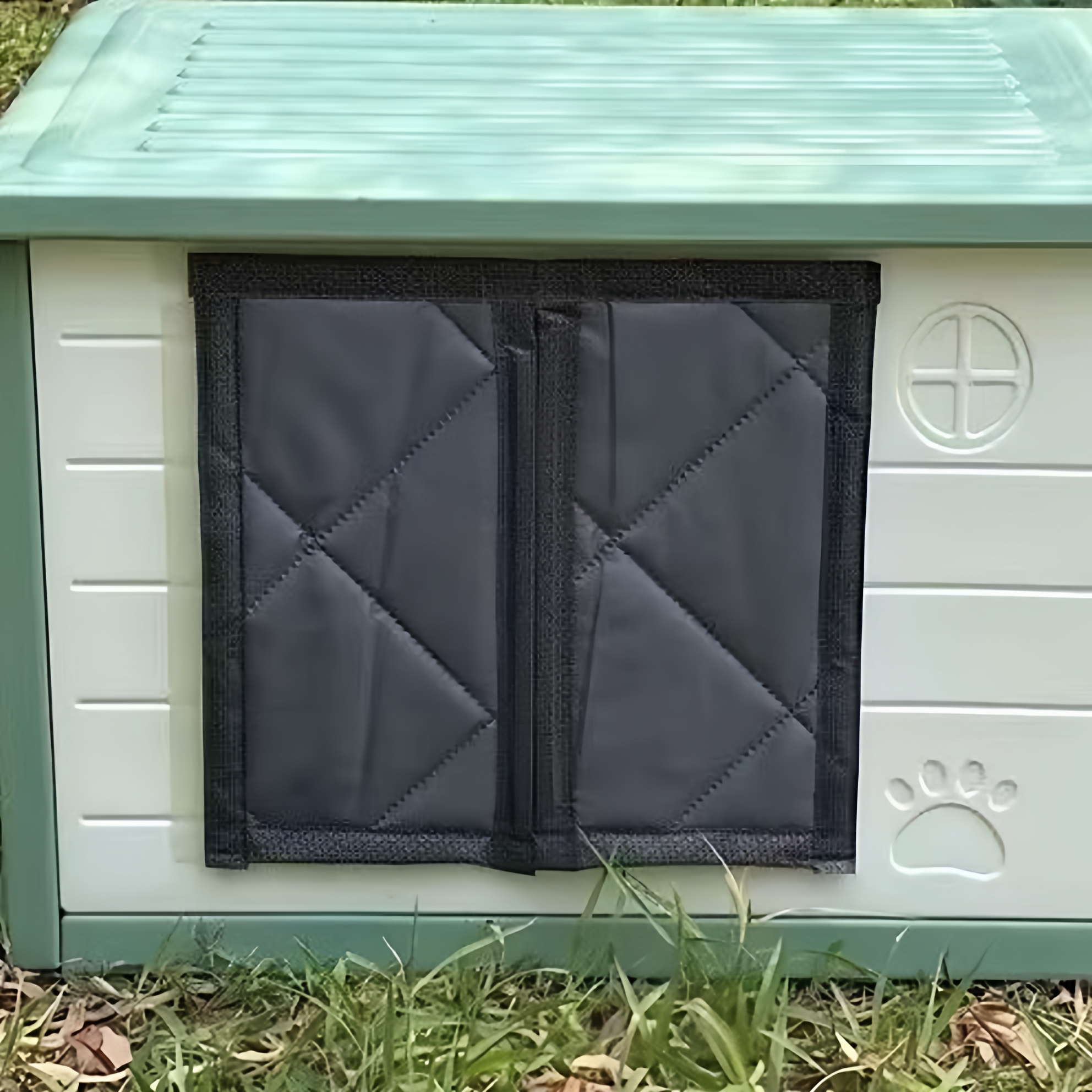 狗窝猫窝防蚊虫透气磁吸门帘宠物屋免打孔结实耐用抓不破自吸门帘