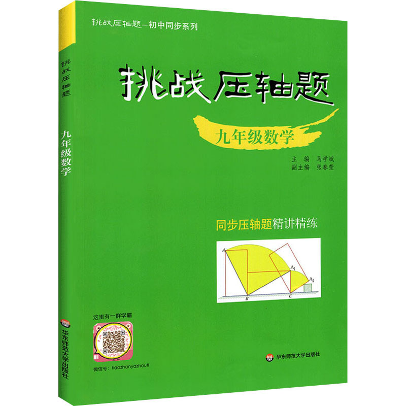 挑战压轴题 9年级数学：马学斌编初中基础知识文教华东师范大学出版社