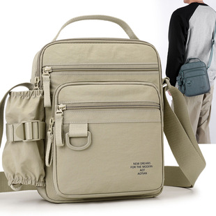 男士 男包 斜挎包 潮流 大容量工具包手提 结实耐用时尚 防水牛津布