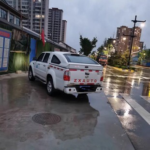 后雨篷铁盖 掀背版 中兴威虎G3皮卡后盖改装 TUV斜盖货箱平顶运动款