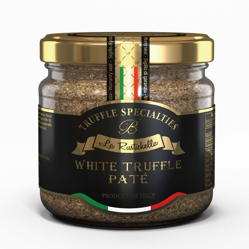 乐其雅黑松露菌酱90g黑菌露 La Rustichella Black Truffle Pate