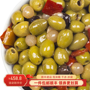 混合橄榄5kg即食SpanishBarMixOlives 英国贝拉祖无核西班牙酒吧式