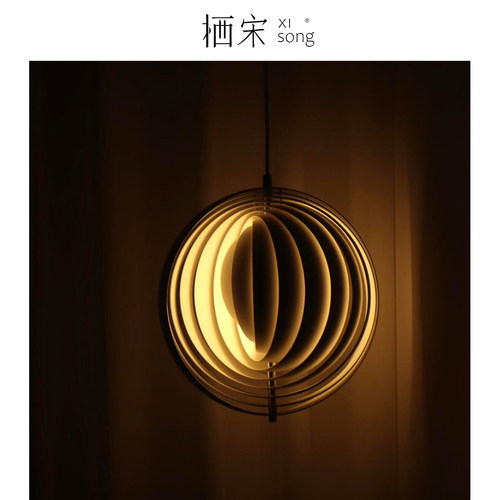 Verpanmoon丹麦设计师 餐厅吊灯2026新款创意个性艺术中古餐桌灯