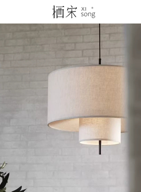 丹麦Margin卧室吊灯设计师款法式中古简约餐厅客厅灯