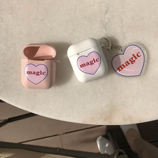 ownlight独立设计magic可爱字母复古感airpods无线耳机保护套