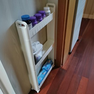 9cm宽45cm长抽屉极窄收纳柜置物架缝隙窄缝夹缝超薄抽拉式柜