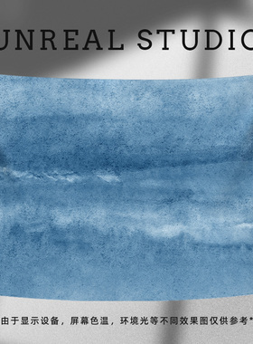 【蓝色纹理】墙布背景布挂布直播间简约ins风仿扎染挂毯房间卧室