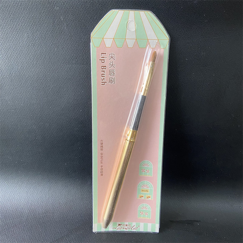 拉美拉唇刷唇膜刷便携化妆刷唇线刷涂口红刷软毛晕染笔刷遮瑕刷子