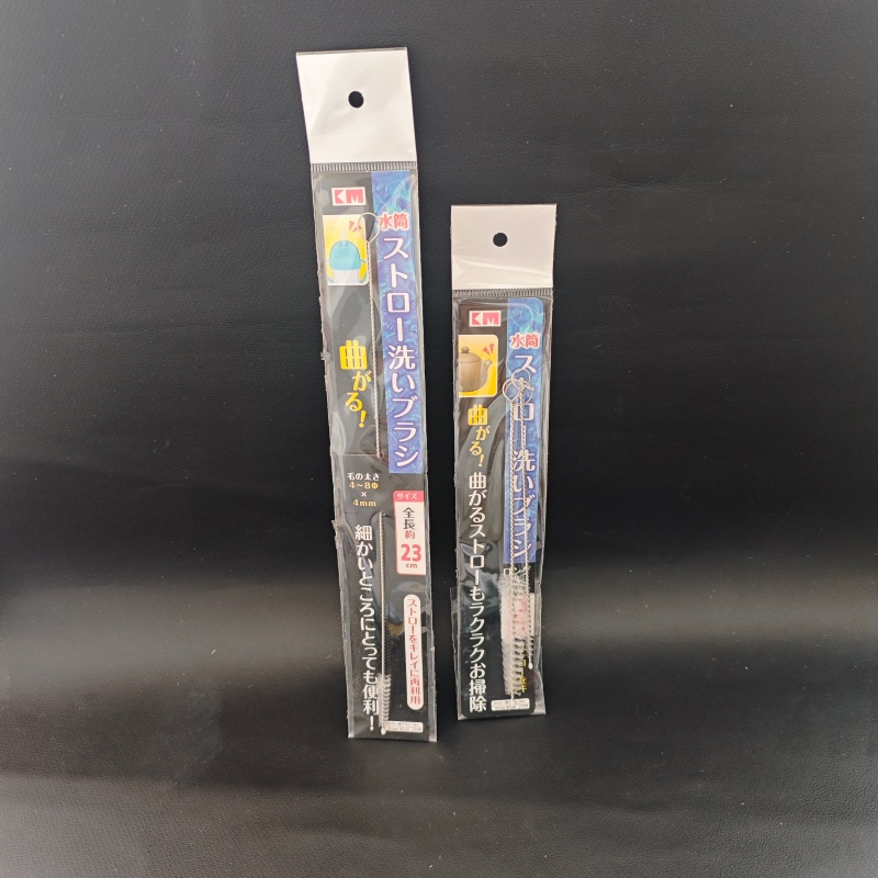 日本KM吸管刷子清洁刷婴儿洗奶瓶