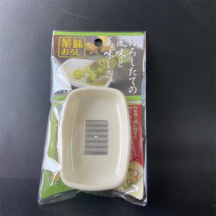 日本进口手动蒜泥器生姜磨泥器磨姜大蒜姜汁研磨器姜末蒜末粉碎器