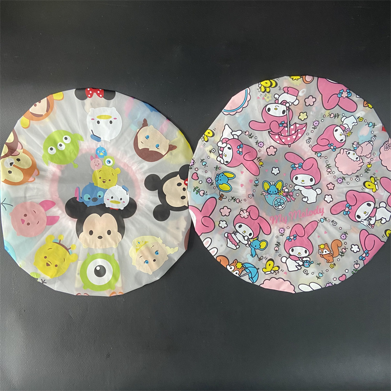 可爱卡通浴帽防水防污成人儿童