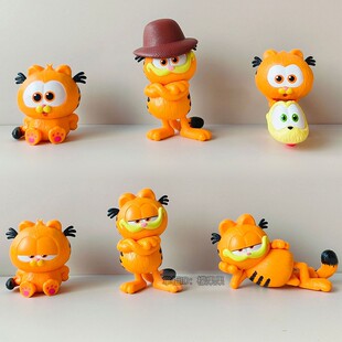 2024加菲猫家族欧迪维克周边童年The Garfield Movie摆件盲盒手办